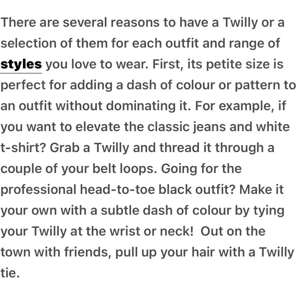 Why Twillys are great additions to your closet.